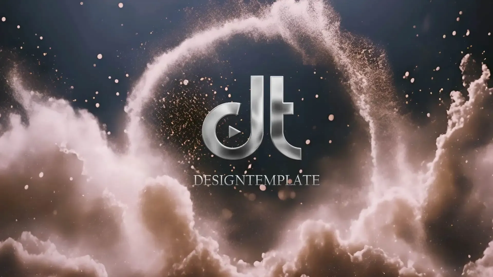 Dust Particles Logo Animation